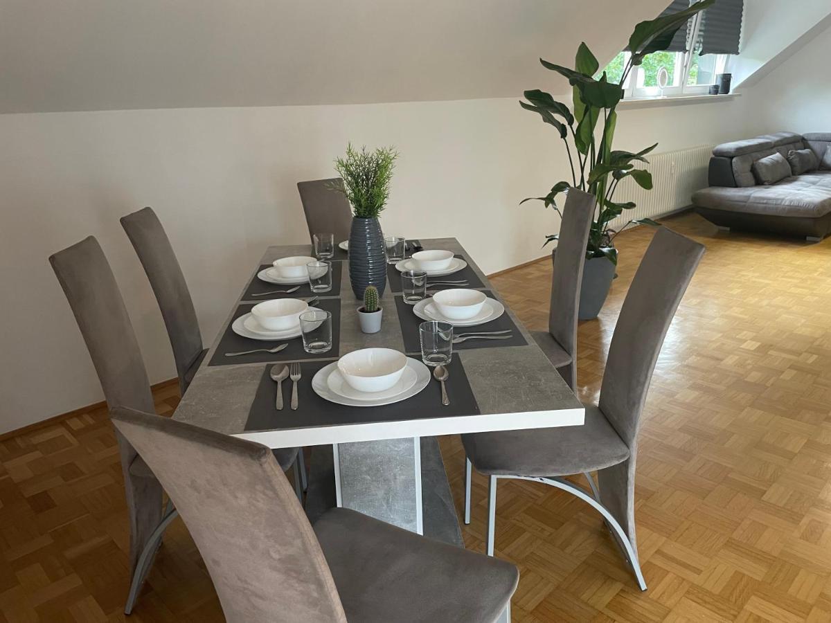 Fewo Boho 110 Qm Mit Bergblick 3 Min Bahnhof Appartement Laufen Buitenkant foto